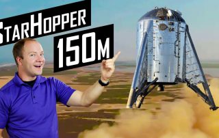 SpaceX Starhopper 150m Test Flight Hop
