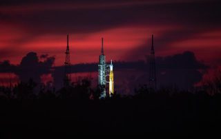 Artemis I at LC 39B