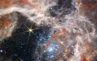 Tarantula Stars R136 from Webb
