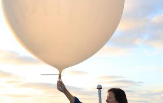 Artemis I Orion Recovery Weather Ballon Release