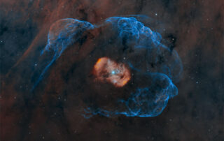 Dragon’s Egg Bipolar Emission Nebula