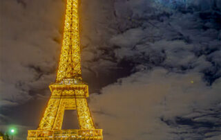 A Lunar Corona over Paris