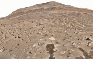 Shadow of a Martian Robot