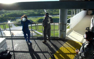 nasa’s-crew-flight-test-astronauts-arrive-at-launch-site