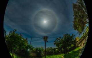 Sandy and the Moon Halo