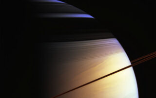 The Colors of Saturn from Cassini