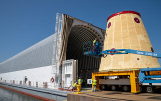 nasa-moves-artemis-ii-rocket-adapter,-prepares-for-shipment