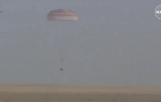 soyuz-lands-returning-dyson,-two-crewmates-back-to-earth