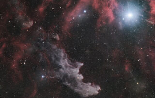 Rigel and the Witch Head Nebula