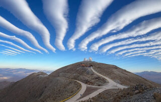 Undulatus Clouds over Las Campanas Observatory