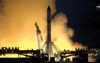 progress-cargo-spacecraft-launches;-headed-for-a-saturday-docking