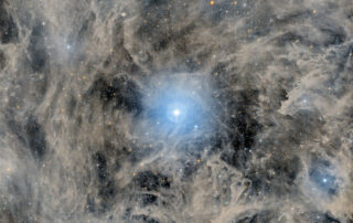 North Star: Polaris and Surrounding Dust