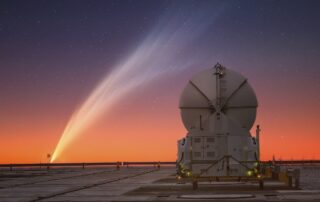 Comet G3 ATLAS: a Tail and a Telescope