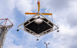 SLS Payload Adapter Moved for Testing at NASA Marshall