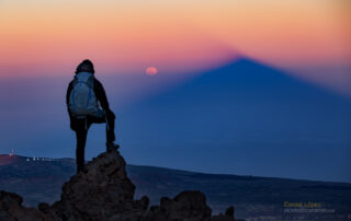 Moon Pi and Mountain Shadow