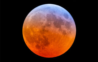 A Blue Banded Blood Moon