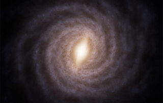 Gaia Reconstructs a Top View of our Galaxy
