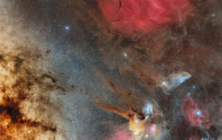 Zeta and Rho Ophiuchi with Milky Way