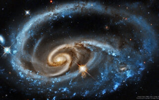 UGC 1810: Wildly Interacting Galaxy from Hubble