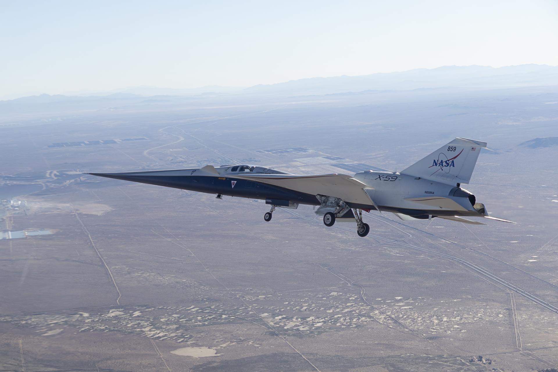 nasa’s-x-59-completes-first-flight,-prepares-for-more-flight-testing