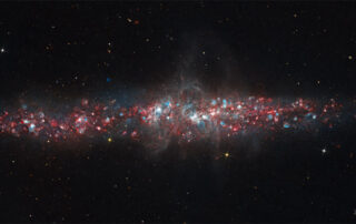 NGC 55: A Galaxy of Nebulas