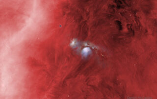 M78: Reflecting Blue in a Sea of Red