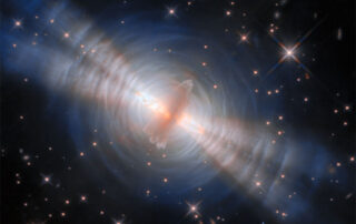 The Egg Nebula from the Hubble Telescope
