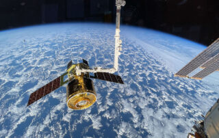 canadarm2-grips-cargo-spacecraft,-spacewalk-prep-and-biology-continue