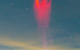 Red Sprites in the Tatacoa Desert
