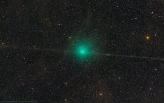 The Dust Trail of Comet Tempel 2