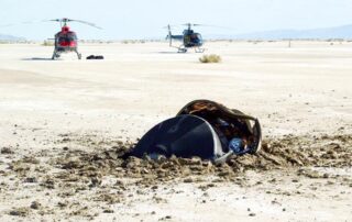 Flying Saucer Crash Lands in Utah Desert