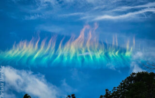 A Fire Rainbow over West Virginia