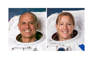 nasa,-esa-astronauts-suit-up-for-spacewalk-to-replace-high-speed-antenna