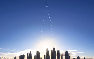 Analemma over the Callanish Stones