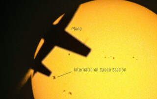 apod:-2026-september-22-–-chance-triple-alignment:-plane,-space-station,-sun